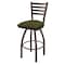 Holland Bar Stool Co 30" Swivel Bar Stool, Bronze Finish, Graph Parrot Seat 41030BZ015 - alternate 1